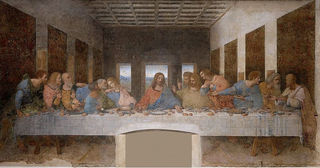 great masters of the Renaissance – The Last Supper by Leonardo da Vinci