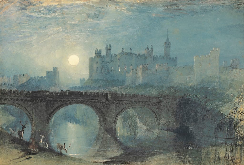 Alnwick Castle by JMW Turner