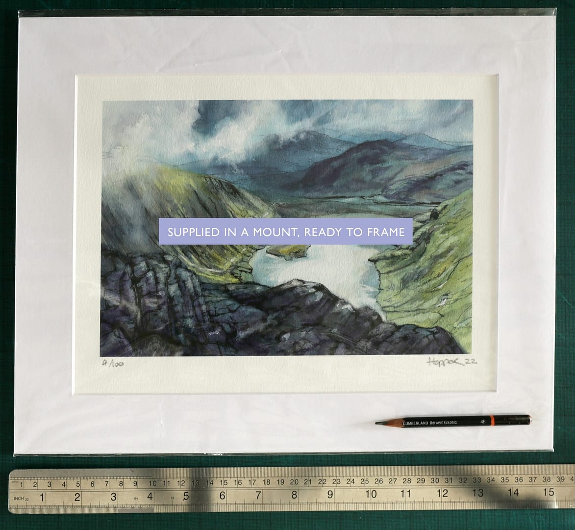 Art print of Ffynnon Lugwy by Hopper