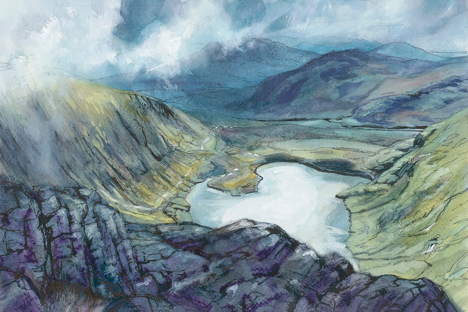 Ffynnon Lugwy reservoir