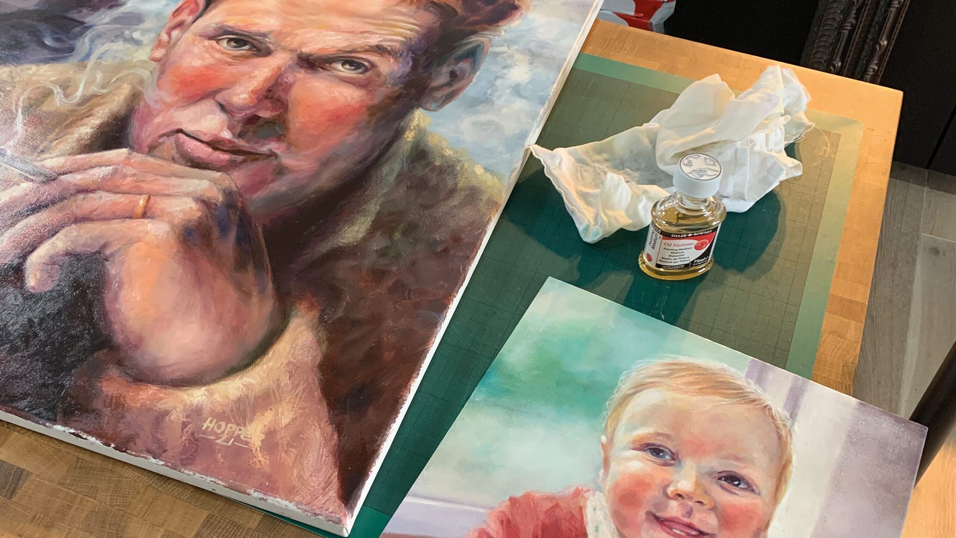 Original oil painting portraits