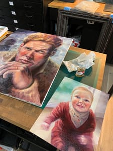 Original oil painting portraits