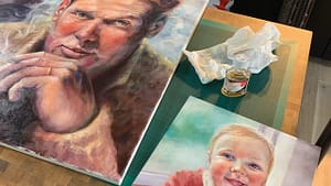 Original oil painting portraits