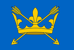 St Edmund Banner and County flag of Suffolk