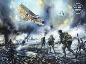 Vickers FB5 aircraft at Battle of Loos 1915