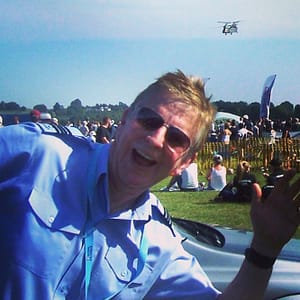 Stephen Hopper at RAF Cosford