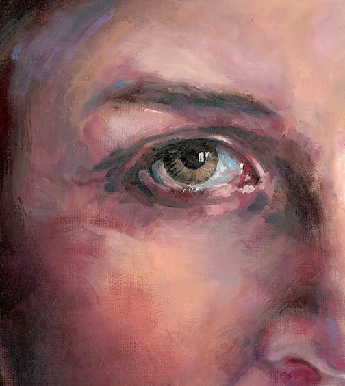 Grace Darling RNLI Heroine oil painting by Stephen Hopper